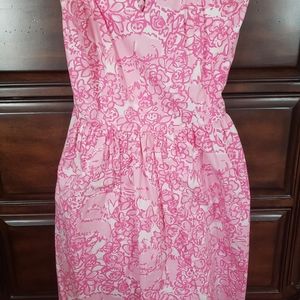 Lilly Pulitzer strapless dress